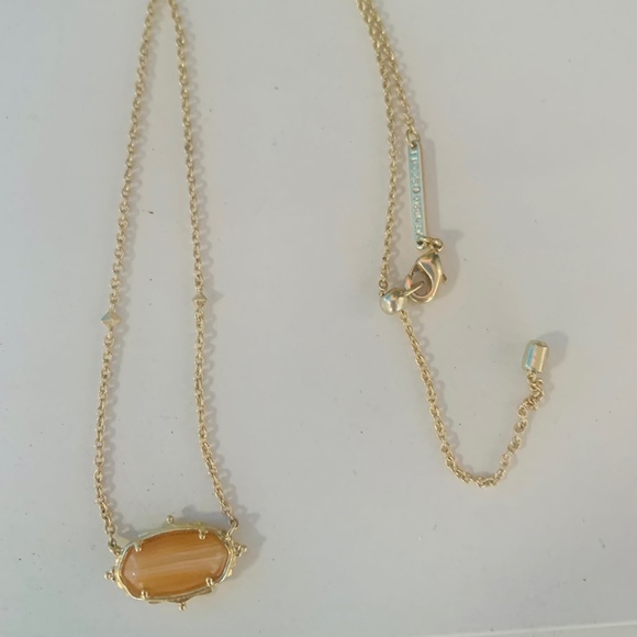 Kendra Scott Peach Pendant Necklace - Picture 4 of 5